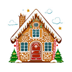 christmas gingerbread house 