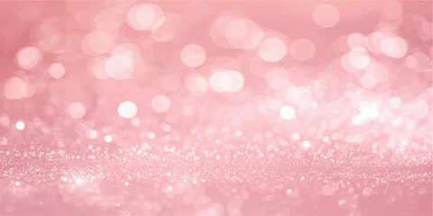 Pink light bokeh holiday background with bright sparkle glitter texture and blurPink light bokeh holiday background with bright sparkle glitter texture and blur