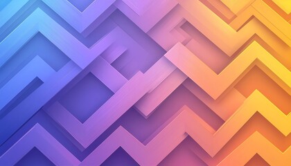 Colorful 3D Geometric Pattern Background Design.