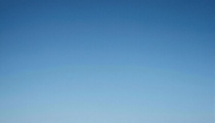 Clear Blue Sky with Bright Sunlight and Serene Atmosphere