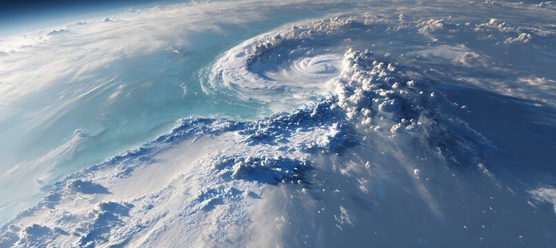 Climate change driven tropical storm bringing extreme rainfall, floods, and destructive winds