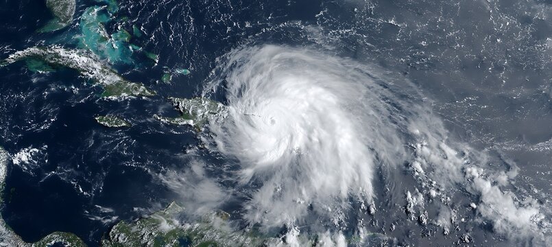Climate change driven tropical storm bringing extreme rainfall, floods, and destructive winds