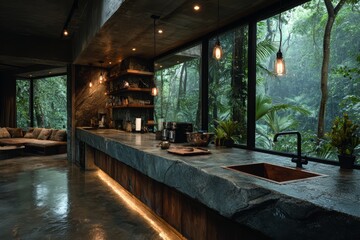 Eco minimalism - interior design trend 2026