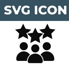 Customer Reviews Icon SVG