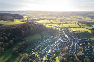 Hike Destination, Winter in Cotswold near dursley, Stroud District of Gloucestershire