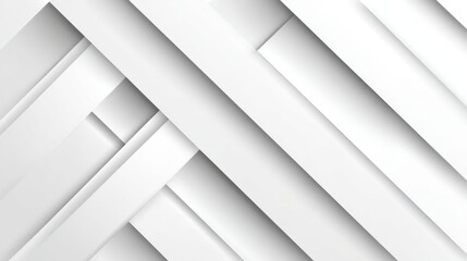 Obraz premium Geometric White Surface With Diagonal Lines and Layered Patterns for Design or Background Use