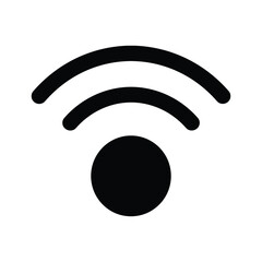 Wireless network signal icon