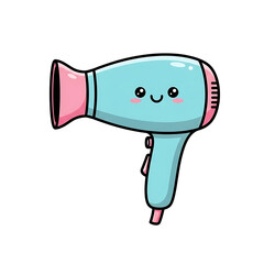 Cute Hair Dryer Icon.