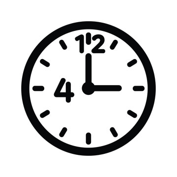 Clock showing 4 o clock