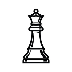 Chess queen piece icon