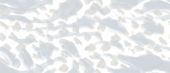 Obraz premium Seamless abstract textured pattern. Simple background with beige, grey, blue, white texture. Digital brush strokes. Lines. Design for textile fabrics, wrapping paper, background, wallpaper, cover.