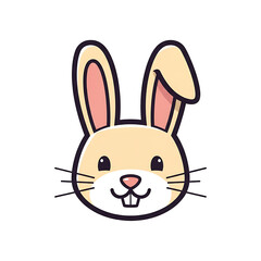 Bunny Face Icon.