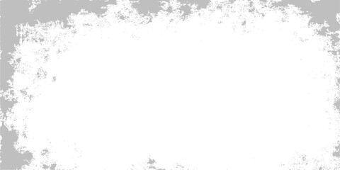 Black grunge floral vector frame with vintage ink texture border for your antique design illustration