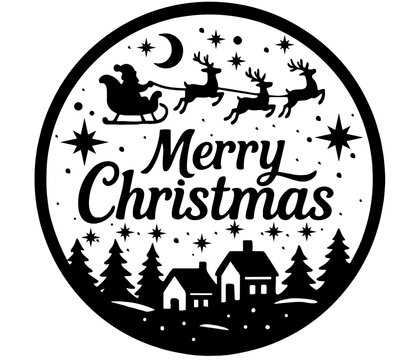 Santa Ho Ho SVG. Merry Christmas SVG: Santa Sleigh Clipart SVG, Cricut Silhouette SVG,
Christmas Things SVG, Funny Stranger Christmas Shirt Design, Retro Holiday Shirt Print SVG, Matching Family Xmas 