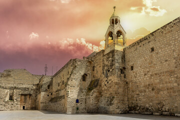Nativity church in the Bethlehem