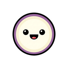 Fototapeta premium Cute Turnip.