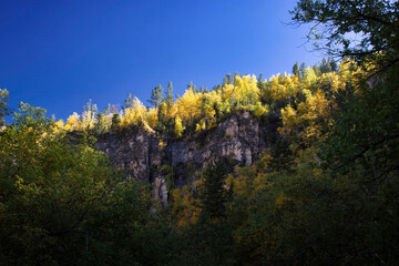 Fototapeta premium Cliffs in Spearfish Canyon