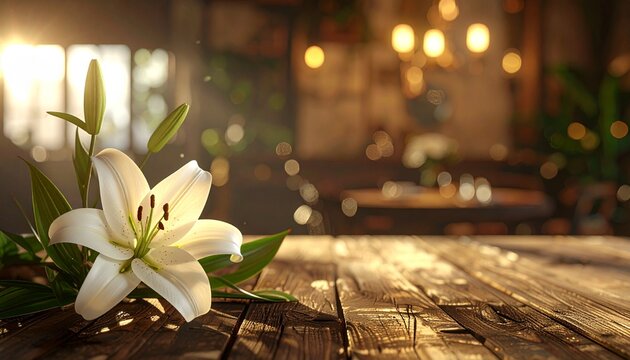 flowers on the table