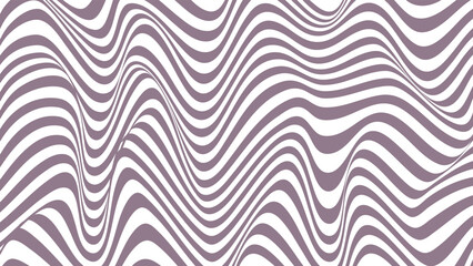 Abstract Mauve and White Wavy Stripes Seamless Pattern Background