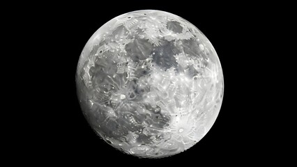 Celestial Body: Witness the majesty of the full moon. Its textured surface is a testament to the cosmos, captured against the darkness of the night sky, creating a feeling of wonder and mystery.