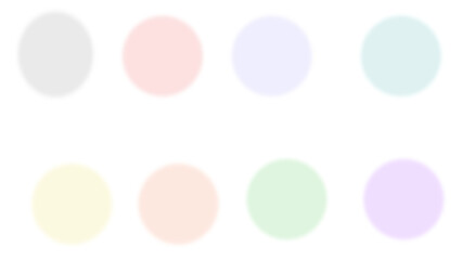 Minimal Abstract Pastel Circles Background, Soft Color Shapes Vector Design