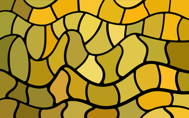 abstract vector stained-glass mosaic background
