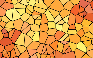 abstract vector stained-glass mosaic background