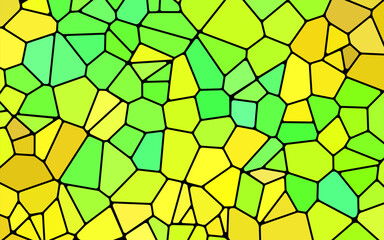 abstract vector stained-glass mosaic background