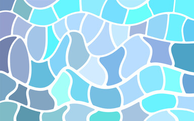 abstract vector stained-glass mosaic background
