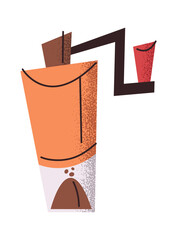 Manual coffee grinder modern device