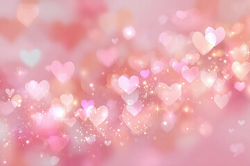 ハートの背景イメージ