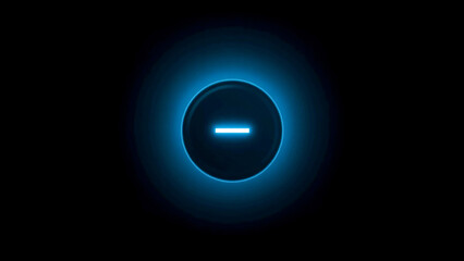 night button mystery 3d design circle button enter pushbutton dark app