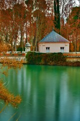 Obraz premium Rio tajo en Aranjuez , Madrid , España.