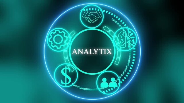 Analytix.Cyber security lock that is being decoded using , data protection business technology.Business, Technology, Internet and network concept.
