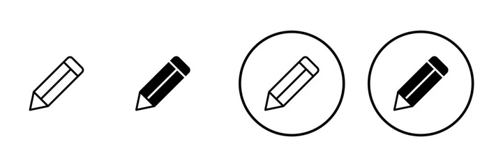 Pencil icon vector. pen sign and symbol. edit icon vector