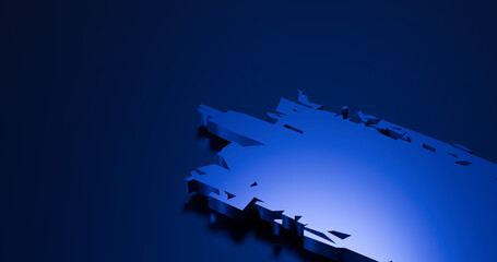 abstract 3d blue paint background wallpaper