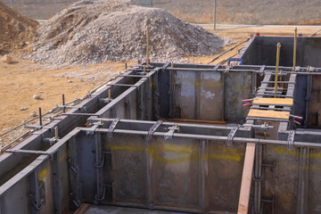 住宅基礎のコンクリート型枠