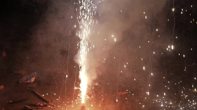 Enchanting Diwali Fireworks  A Symphony of Colors and Lights