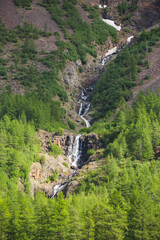 Putorana Plateau landscape. Russia, Krasnoyarsk region