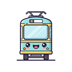 Cute Train Cartoon. (13)