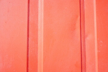 Fototapeta premium Bright Coral Orange Textured Wall Panels