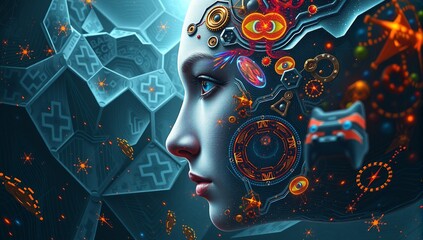 Cybernetic Evolution: Human-Machine Fusion