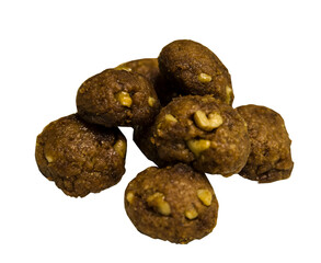 Greek New Years cookies - Melomakarona isolated