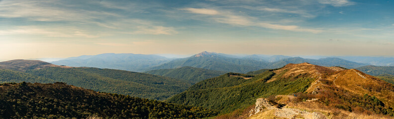 Bieszczady mountain, Bieszczady National Park, Poland.