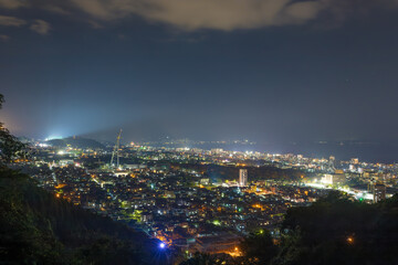 別府の夜景（大分県別府市）