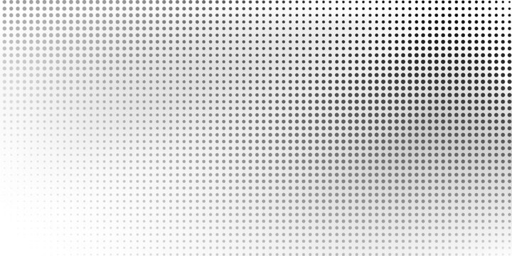 halftone faded gradient texture. grunge halftone grit background. white and black sand noise wallpaper. retro pixilated vector backdrop.eps.10.
