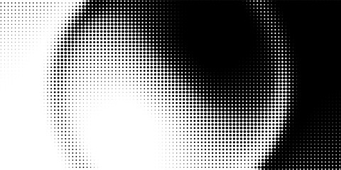 Abstract halftone pattern dot background texture. Overlay grunge dots distress linear vector.