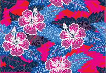 Floral motifs as inspiration for various printing needs, Indonesian Batik