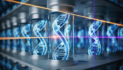 Futuristic DNA Data Storage Technology – Bio-digital Server Macro