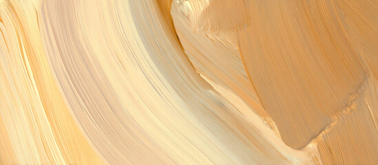 Vibrant beige brush stroke dynamic artistic background